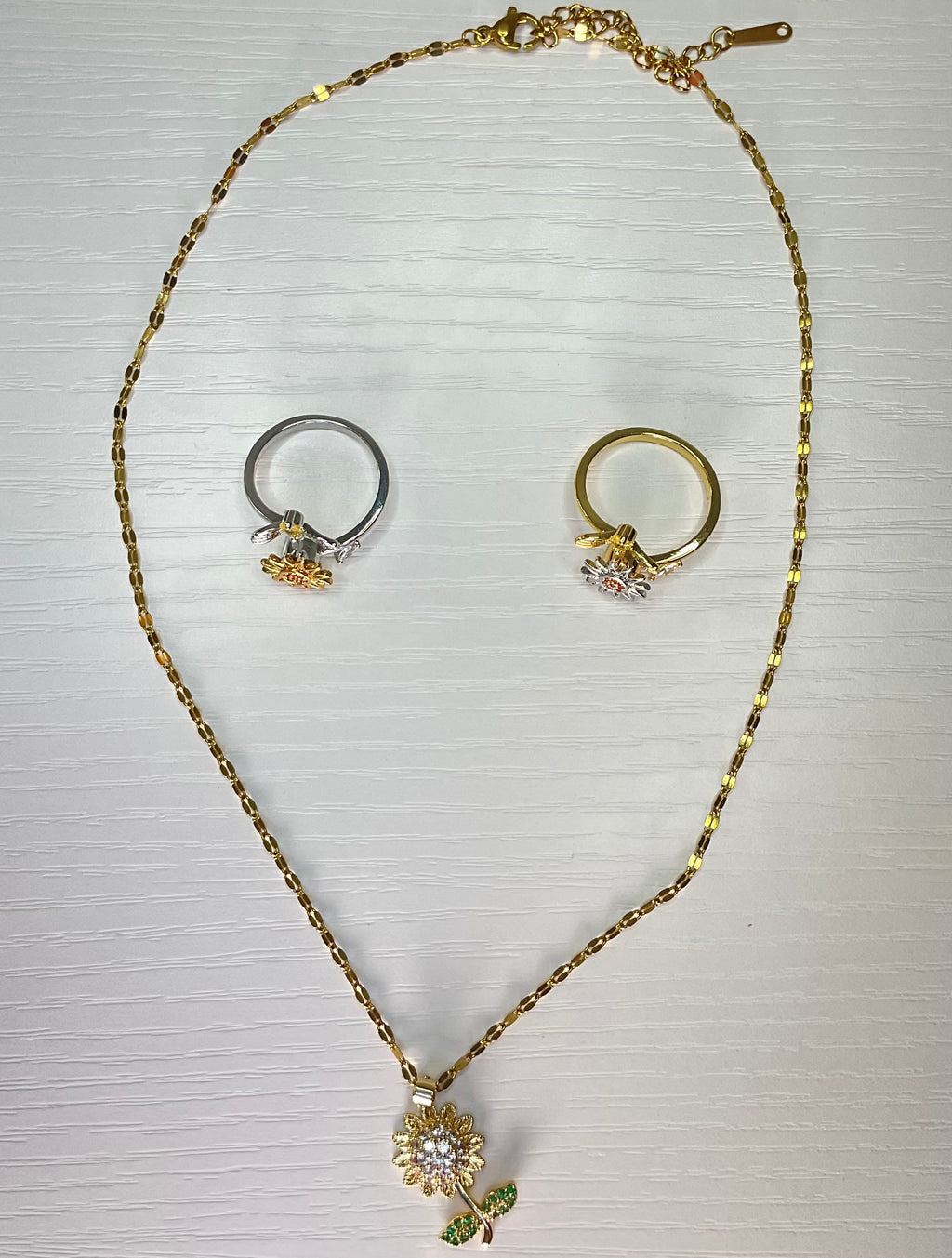 Rotating Sunflower Set