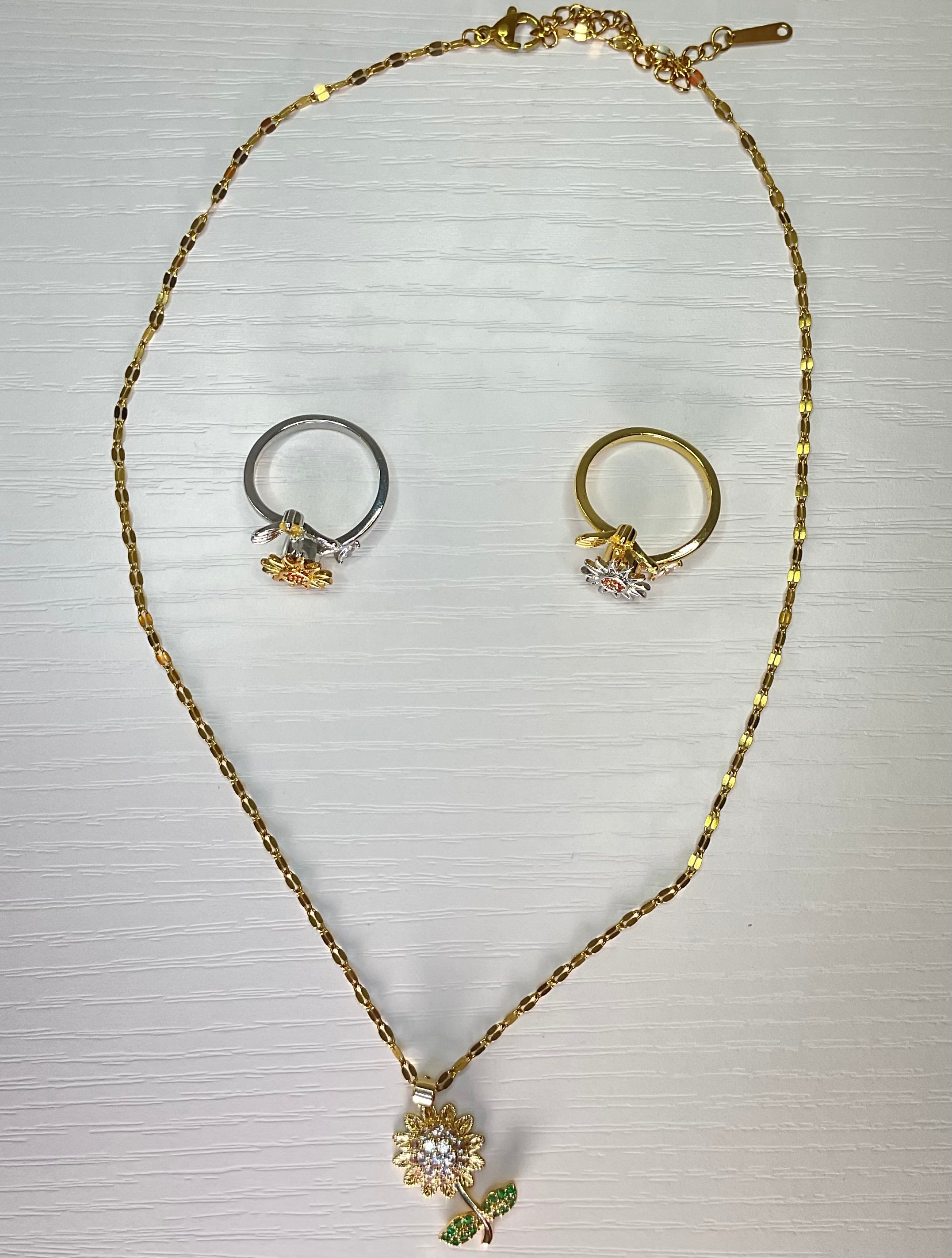 Rotating Sunflower Set