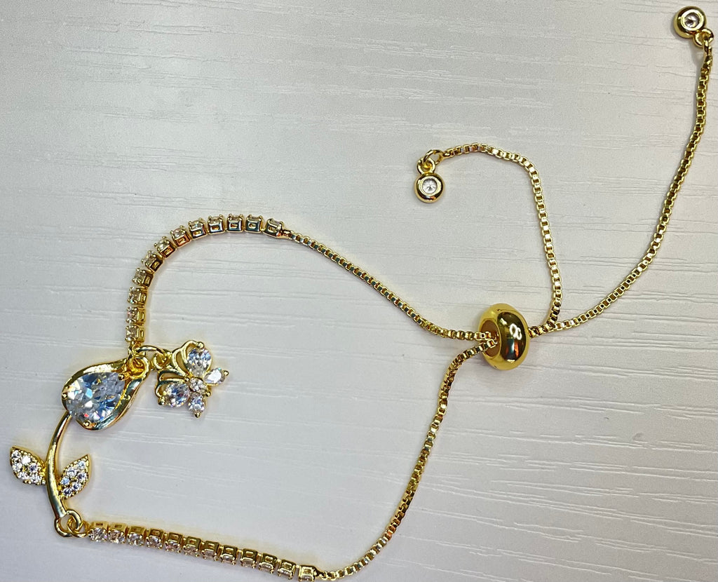 Tulip Butterfly Bracelet