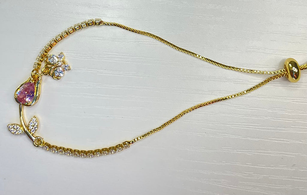 Tulip Butterfly Bracelet