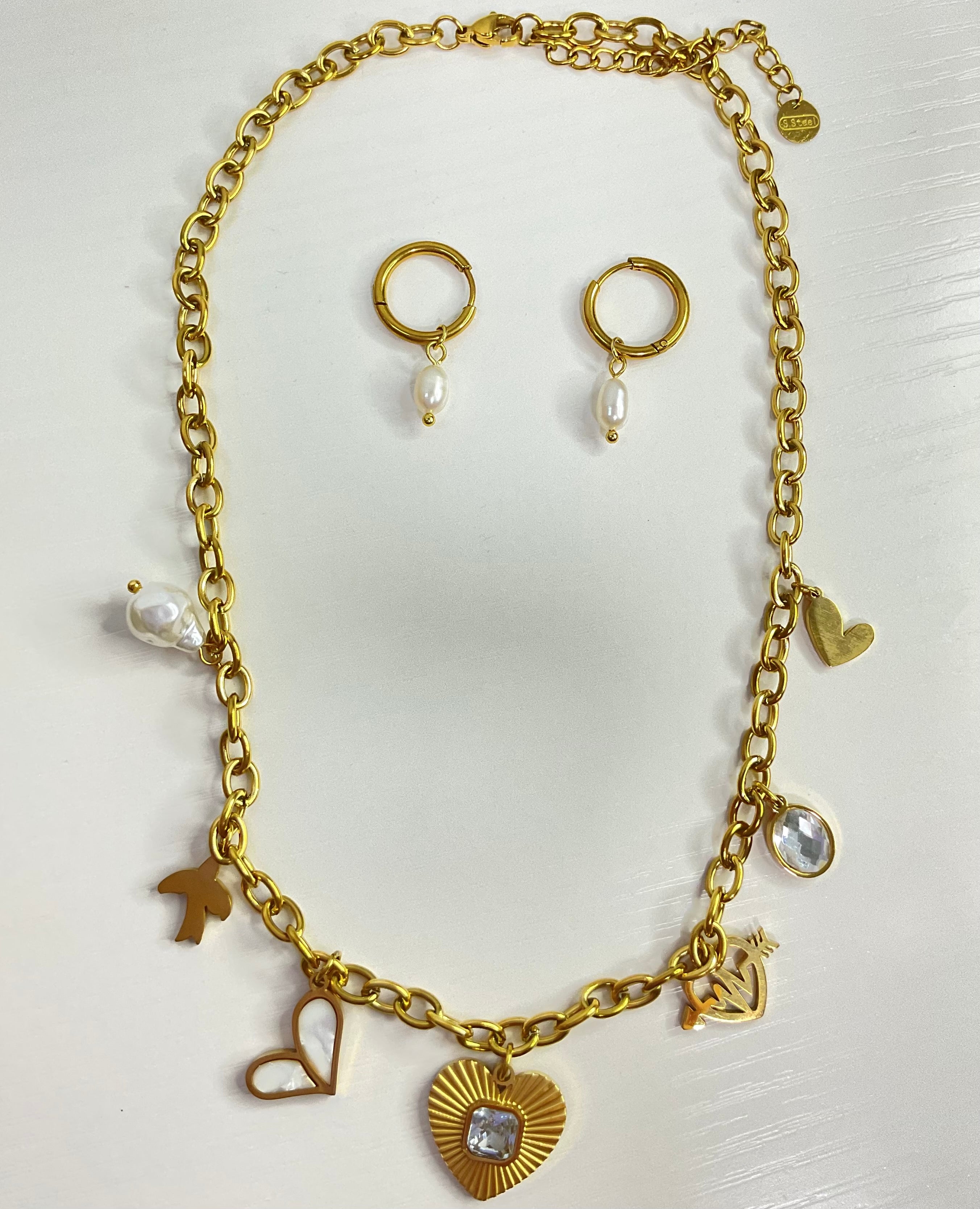 Charm Corazón Set 2